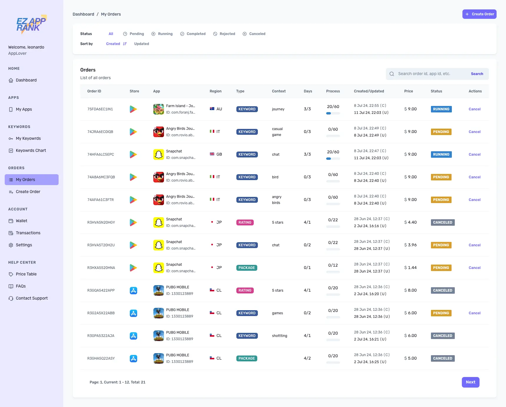 ezapprank-screenshot-platform-2